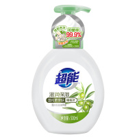 超能新泡泡洗手液 (滋润保湿)整箱销售 500ml*12瓶 1箱起订