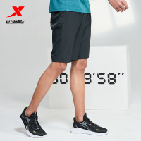 特步短裤男五分裤2021夏季新款宽松速干裤子跑步健身运动男裤