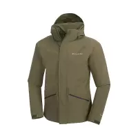 Columbia/哥伦比亚户外男装热能防风防水保暖单层冲锋衣夹克