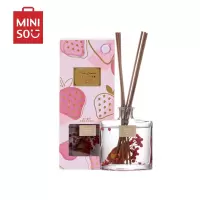 名创优品(miniso) 花果水语系列永生花无火香薰卧室[沁梨时光 100mL]