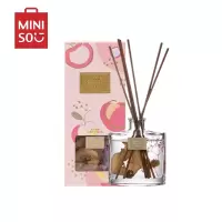名创优品(miniso) 花果水语系列永生花无火香薰卧室[超级扁柏 100mL]