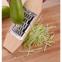 鑫众源 老式木板擦丝器 不锈钢萝卜刨 粗丝中丝细丝 切菜器 多功能刨丝器