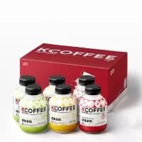 肯德基KCOFFEE 摇摇拿铁精品速溶咖啡醇香提神即溶燕麦早餐咖啡粉红石榴抹茶拿铁6瓶