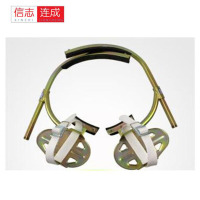 信志连成 电工脚扣爬杆脚扣水泥杆脚扣升级大踏板 300型:适用于8-10米