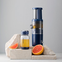 摩飞(Morphyrichards)原汁机气泡榨汁机家用渣汁分离 多功能全自动果蔬榨果汁机MR9900 蓝色