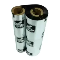 斑马(ZEBRA) 原装蜡基碳带 条码机色带 标签带 斑马打印机专用碳带 110mm*70m 小卷芯(5卷装)