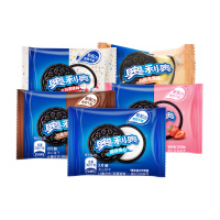 奥利奥 夹心饼干巧克力味多口味休闲食品零食小吃25包/桶(BY)