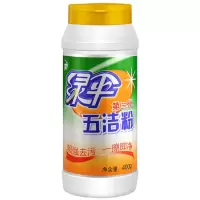 绿伞 第三代五洁粉 400g 去污清洗去油去垢除锈除茶垢清洁剂