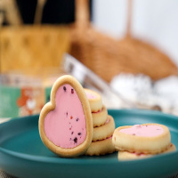 锡涵饼艺 爱心酥 橙子味 150g(单位:盒)(BY)