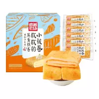 (拍2发3)休闲农场小被卷肉松沙拉味毛巾卷420g苏宁自营零食营养代餐夹心毛巾卷休闲零食夹心糕点饱腹整箱早餐宿舍耐吃零食