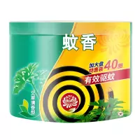 蚊香(WB)艾草清香型40单圈 大盘长效驱蚊防蚊 蚊香/蚊香液 单位:盒