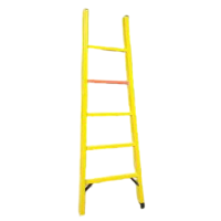 玻璃钢绝缘梯子电工单直梯折叠人字梯升降电力工程合梯便携伸缩梯 8-10米绝缘梯