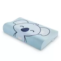 佳奥 波浪形儿童乳胶枕 3-6岁儿童适用 44*27*6CM 蓝色 J17B14AS9