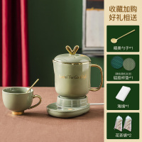 萌圈【森谜绿】养生杯-2（RTGL）+养生杯-2B盖+养生杯底座D礼品