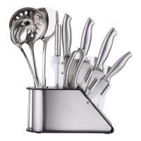 雙馬力(shuangmali)刀具十件套 不锈钢菜刀厨用刀具套装 HP-1057 礼品