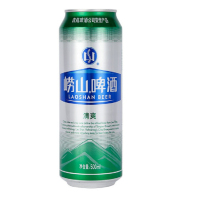 青岛啤酒（Tsingtao）崂山啤酒清爽8度500ml*12听 整箱装