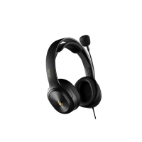 漫步者(EDIFIER) USB K5000 模拟专用耳麦 (计价单位:个) 黑色