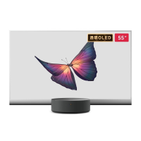 小米透明电视OLED 55英寸超薄全面屏 自发光屏透明平板电视
