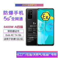 金铠特 K8 防爆手机5G全网通 天然气石油化工厂本质安全型手机 8G+256G(台)