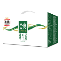 伊利 金典 纯牛奶 250ml*12