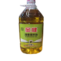金健清香食用油菜籽油 4L