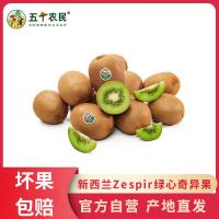 五个农民×佳沛 绿心奇异果 12头 单果125-135g 绿心猕猴桃礼盒