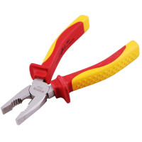 世达 钢丝钳 绝缘耐压钢丝钳70332 7寸 全长190mm 混色(个)