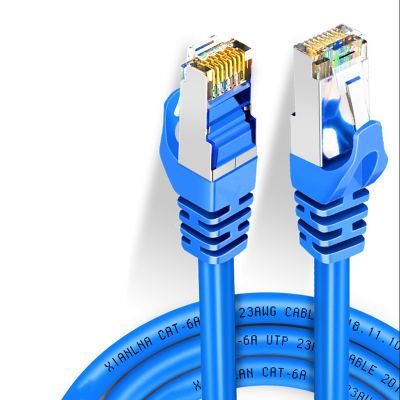 远浦YPNLF-UTP6-10六类非屏蔽成品网线 10米/根(单位:根) 蓝色