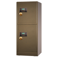 尔迈保险柜120CM高大型双门全钢防盗指纹密码保管箱家用办公保险箱