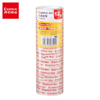 YS齐心胶带JF1230-12(筒)白