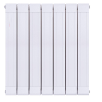 燕赵兄弟 铜铝复合8575 暖气片家用水暖 壁挂式散热器 600mm高度 白色