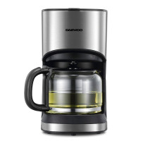 大宇(DAEWOO) C10滴漏式咖啡机 煮茶/咖啡多功能 容量1.2L 银色