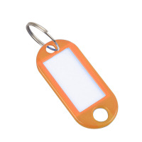 安赛瑞(SAFEWARE)塑料钥匙牌(100个装)橙色 NZM