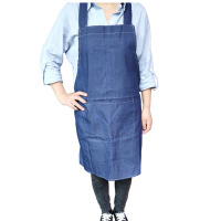 安赛瑞(SAFEWARE)牛仔围裙 蓝色,约79×68cm 2件/袋 NZM