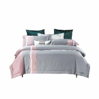 金丝莉(kintheri) 至尊全棉贡缎套件 灰色