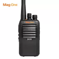 摩托罗拉(MOTOROLA)MAG ONE Z418数字对讲机数模兼容 商用数字对讲机 黑色