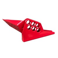 安赛瑞(SAFEWARE)球阀安全锁具(小号)钢制 红色 NZM