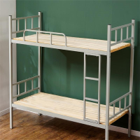 递乐(DiLe)宿舍上下铺铁架床双层铁艺高低床学生床子母床工地架子床1