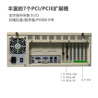 Tuunwa原装工控机机架式服务器MOIPC-4000支持6个com口COM1可调422/485/7个PCI/PCIE扩展（酷睿i5 2400 4GB 1TB机械）前置电压监测