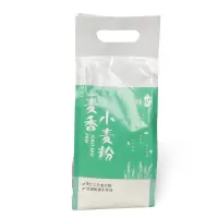 咪然 特制一等 麦香小麦粉 1kg 9C工艺制作 馒头饺子面条烘焙原料通用面粉