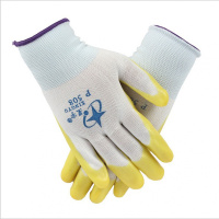 星宇 P508 十三针白尼龙PVC手套 12副/打 均码(计价单位:打)