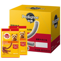 宝路狗零食鲜香肉味条烟熏牛肉味80g*3