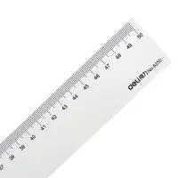 得力(deli) 6250 50cm 直尺 (计价单位:把) 透明