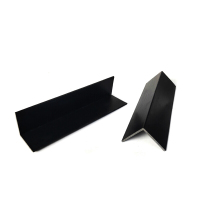 安赛瑞(SAFEWARE)包装箱L型塑料护角条（30根装）PVC 黑色 20×20×1000mm 厚3mm NZM
