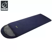 思凯乐 户外加宽信封睡袋 Z9621046 登山露营中200g空棉睡袋睡袋 藏蓝（件）