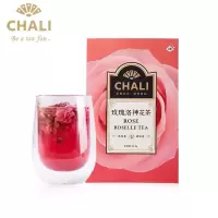 茶里-玫瑰洛神花茶 盒装40g