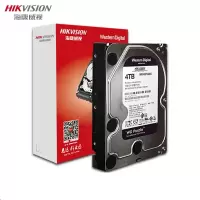 西部数据/WD 监控硬盘 紫盘4TB 监控设备套装配件 录像机专用监控硬盘 WD40PURX