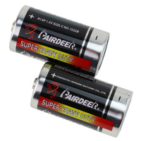 中锐智采双鹿电池 黑骑士1号电池 两节一卡