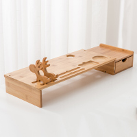 倍方 楠竹小鹿单抽屉 680*230*100mm 显示器增高架 (计价单位：个)