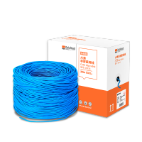 深蓝大道 原装超五类网线[工程版]非屏蔽纯铜线箱线 监控/网线延长专用305米(单位:米)JHMS